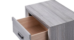 1pc Contemporary Five Drawers Chest Gray Driftwood Finish Rustic Finish Bedroom Wooden Furniture