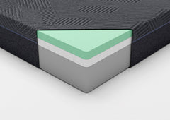 11inch Full Mattress Green Tea Gel-Infused Memory Foam Mattress, Gray, Mattress in a Box