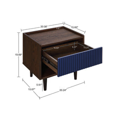 Nightstand in Navy Blue