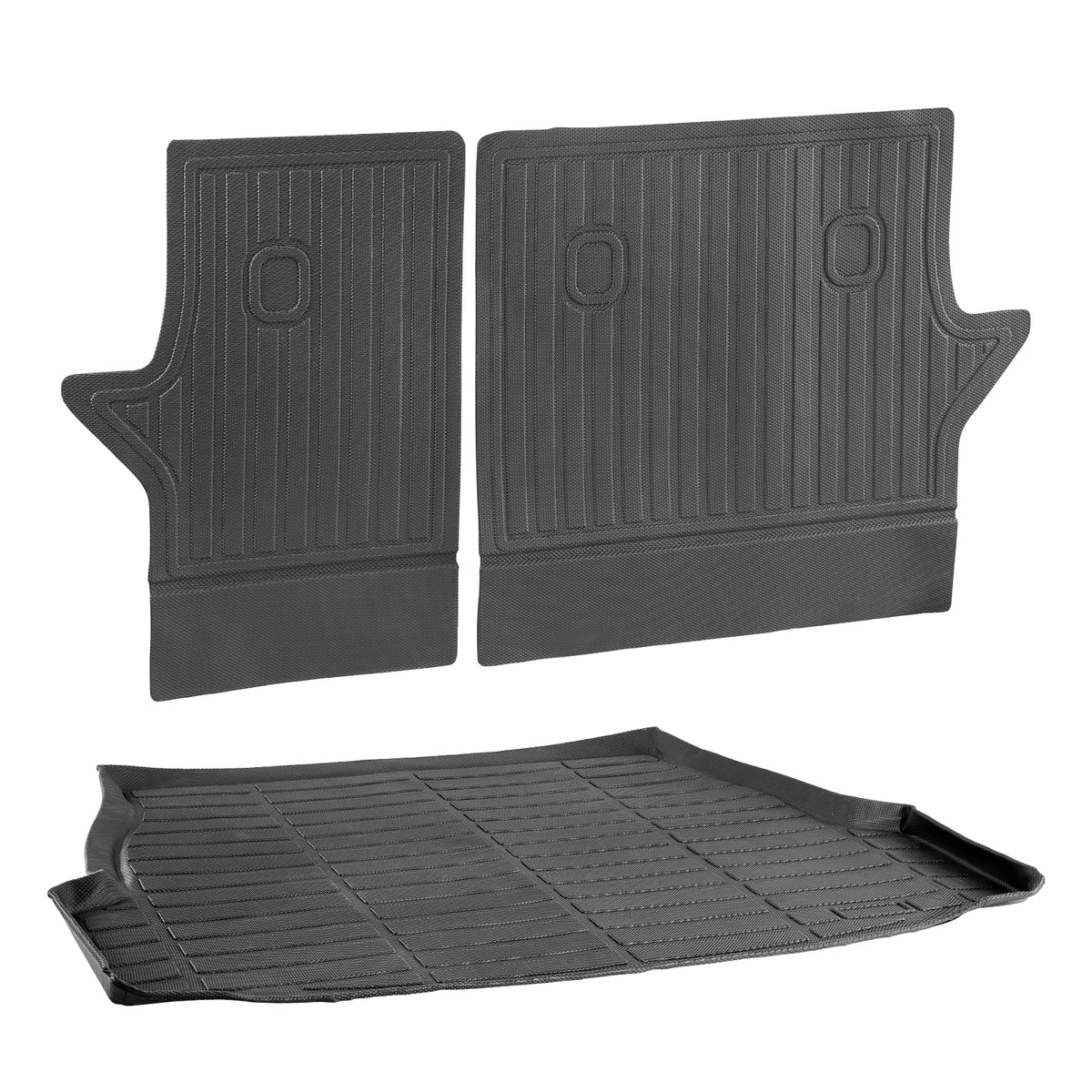 Cargo Mat & Backrest Mat All Weather Custom Fit for Toyota RAV4 2019-2024
