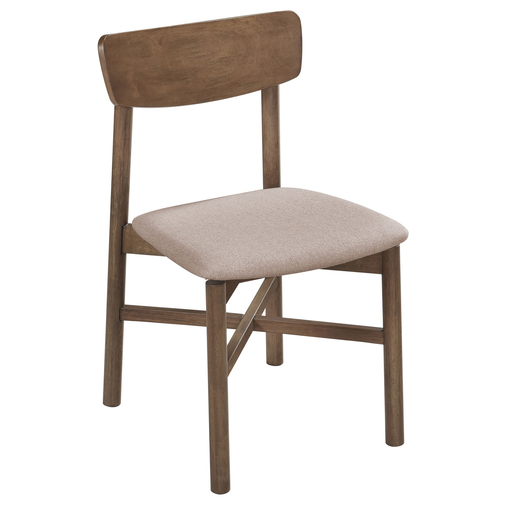 Svenstra Natural Walnut Dining Side Chair (Set of 2)