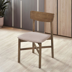 Svenstra Natural Walnut Dining Side Chair (Set of 2)