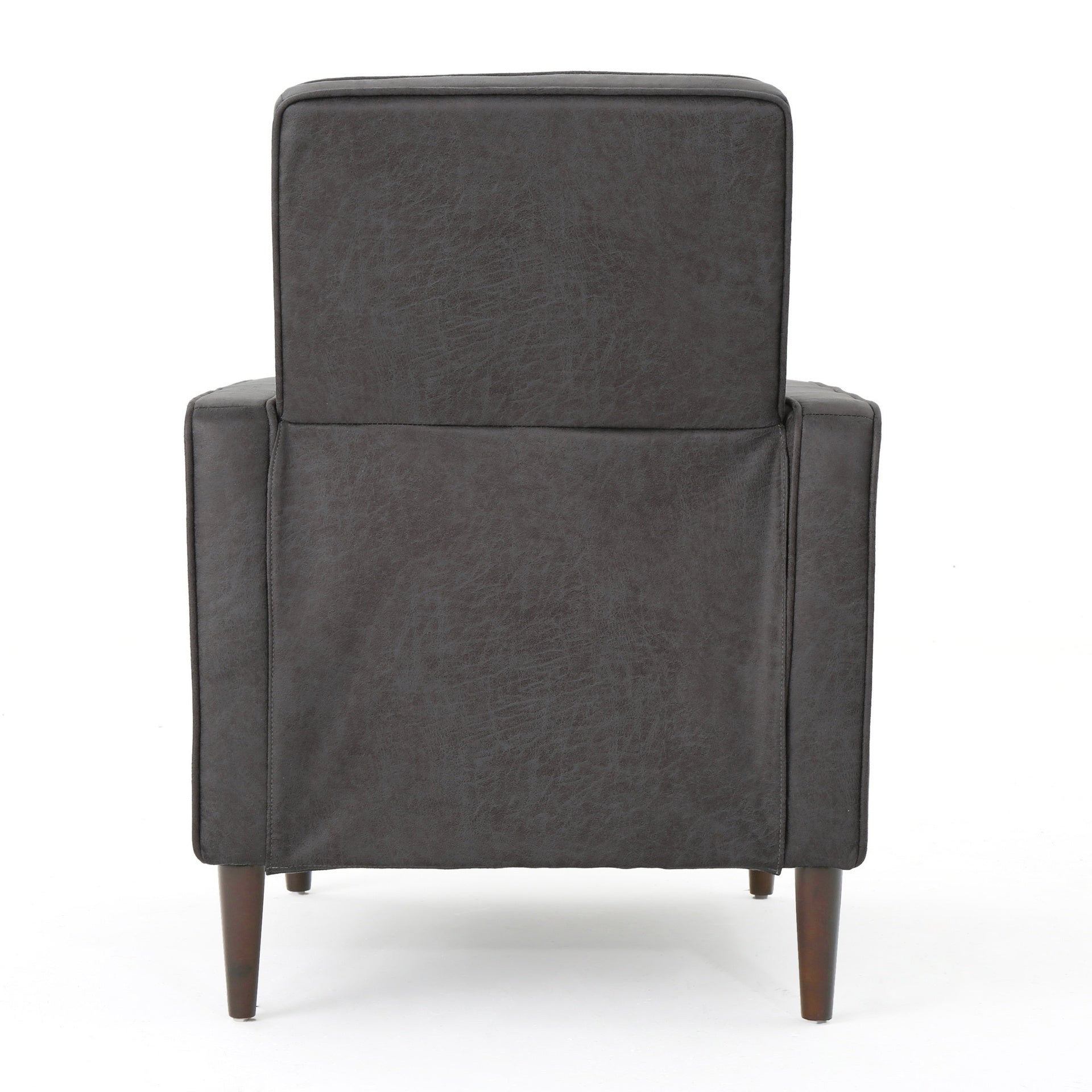 Fabric Recliner Chair Mid-Century Modern Recliner Pushback Single Recliner Sofa with Thicker Seat Cushion Tufted Upholstered Sofa with Wooden leg for Living Room Bedroom