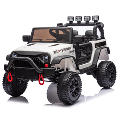 24V Kids Ride On Car W/Parents Remote Control,400W Motor,Four Wheel Suspension,Adjustable speed,USB,MP3,Music,Bluetooth,Large display screen,Power Display,Portable handle,Safety Belt for Kids Aged 3+.