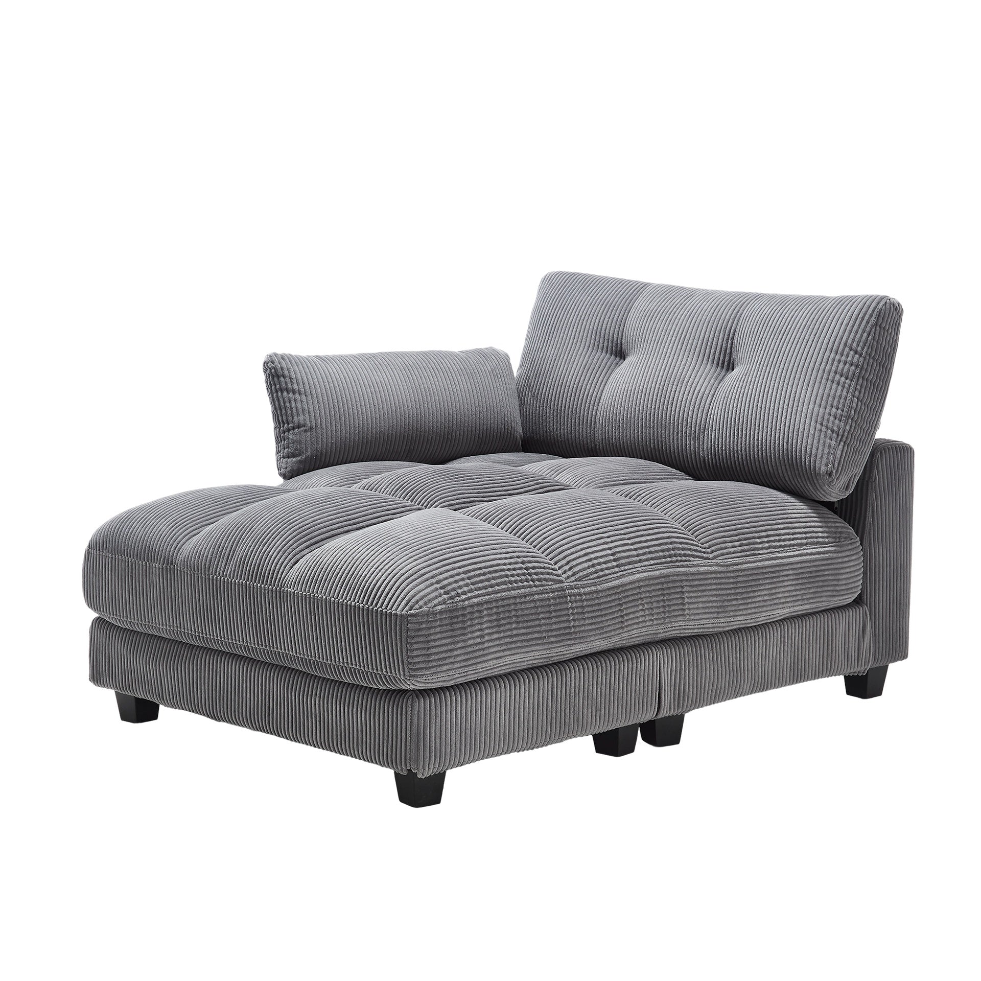 UNITED WE WIN Sleeper Sofa Couch Bed,Oversized Chaise Lounge Chair Cozy Cloud Couch