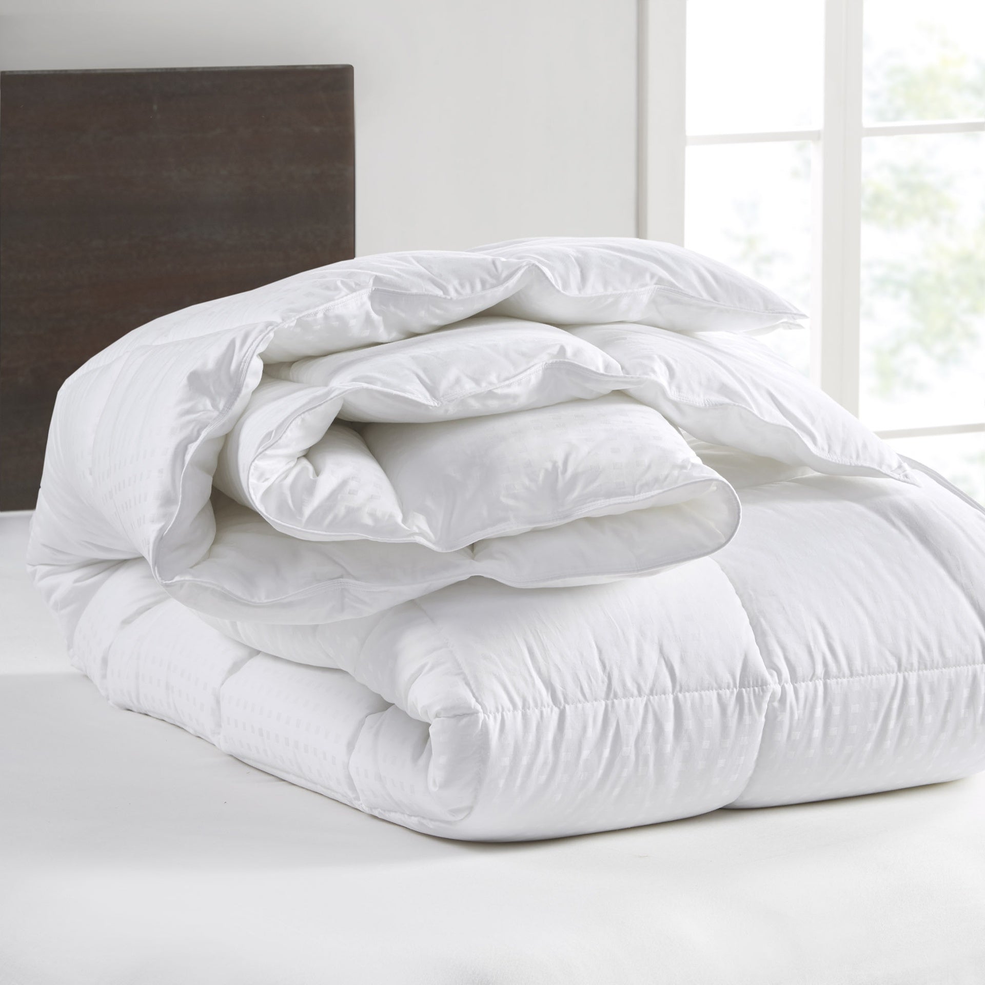 King/Cal King Dobby Cotton Down Alternative Comforter