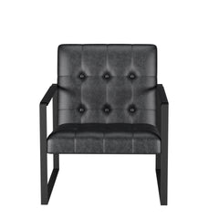 Accent Chair Modern Upholstered Accent Chair, Linen Sofa Chair for Bedroom, Living Room, Office