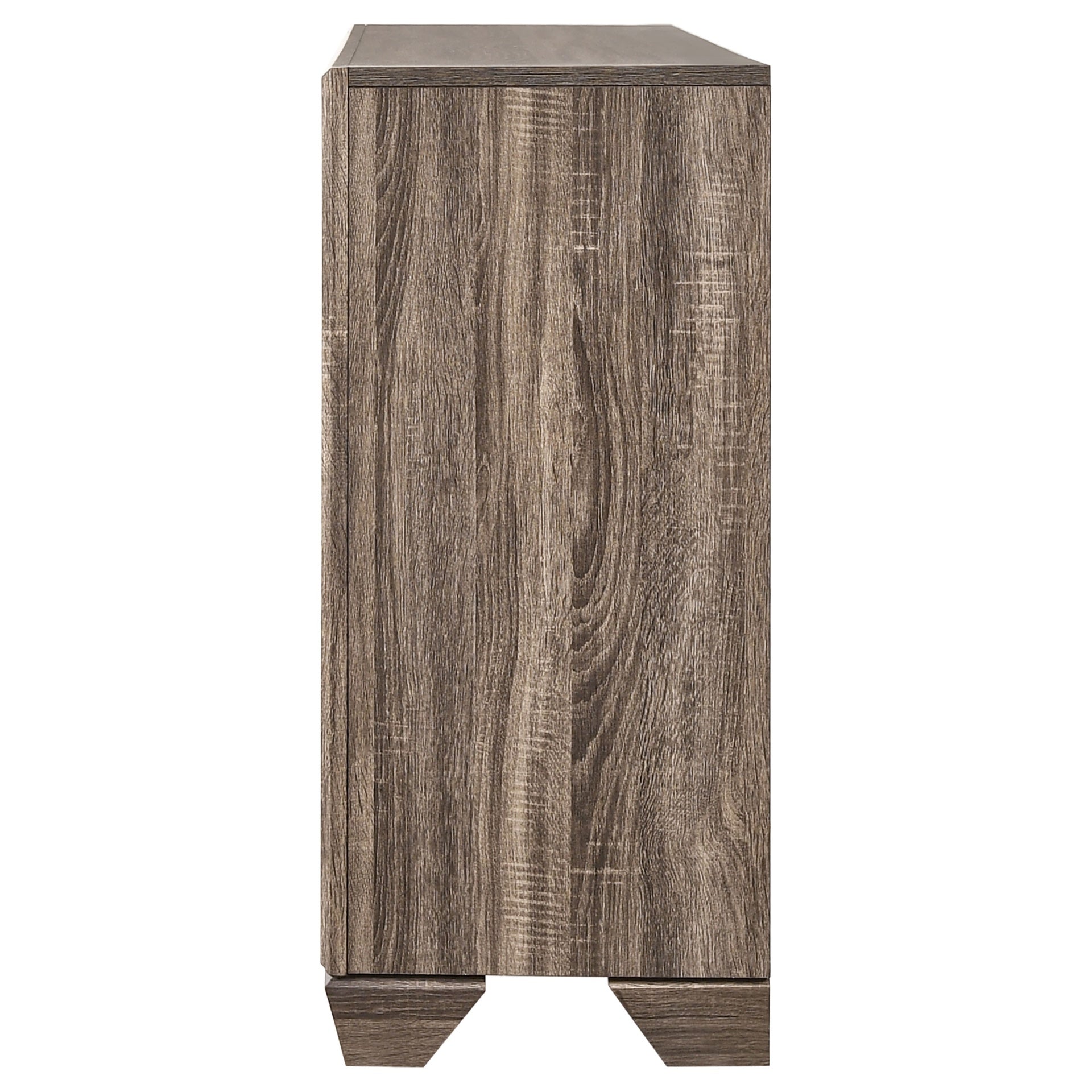 Harrison Washed Taupe 6-drawer Dresser