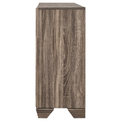 Harrison Washed Taupe 6-drawer Dresser