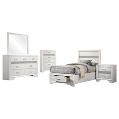 Annie White 5-piece Twin Bedroom Set