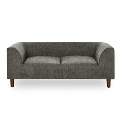 Pet sofa with backrest and armrests, modern rectangular pet sofa suitable for small and medium dogs, soft cushion comfortable dog sofa,--Dark grey