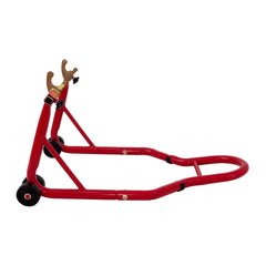 Motorcycle Stand 850LBS Red, Heavy Duty Rear Paddock Lift, 6.7-11.8" U+L Adjustable Swingarm Spool, Fits Yamaha Honda Kawasaki Red