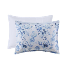 Floral Striped Duvet Cover Set Twin/Twin XL