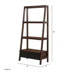 32x17x68" Ladder Shelf, Ladder Style Display Shelf
