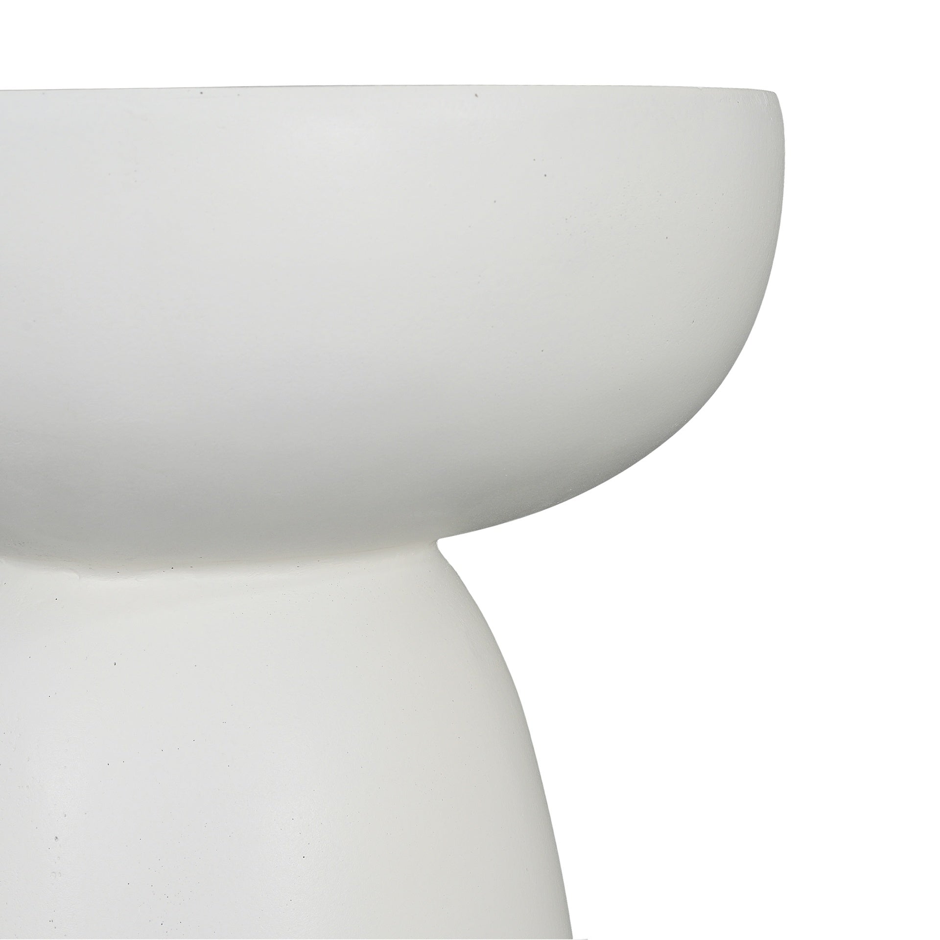 Magnesium Oxide Plant Stand, 28 Inch