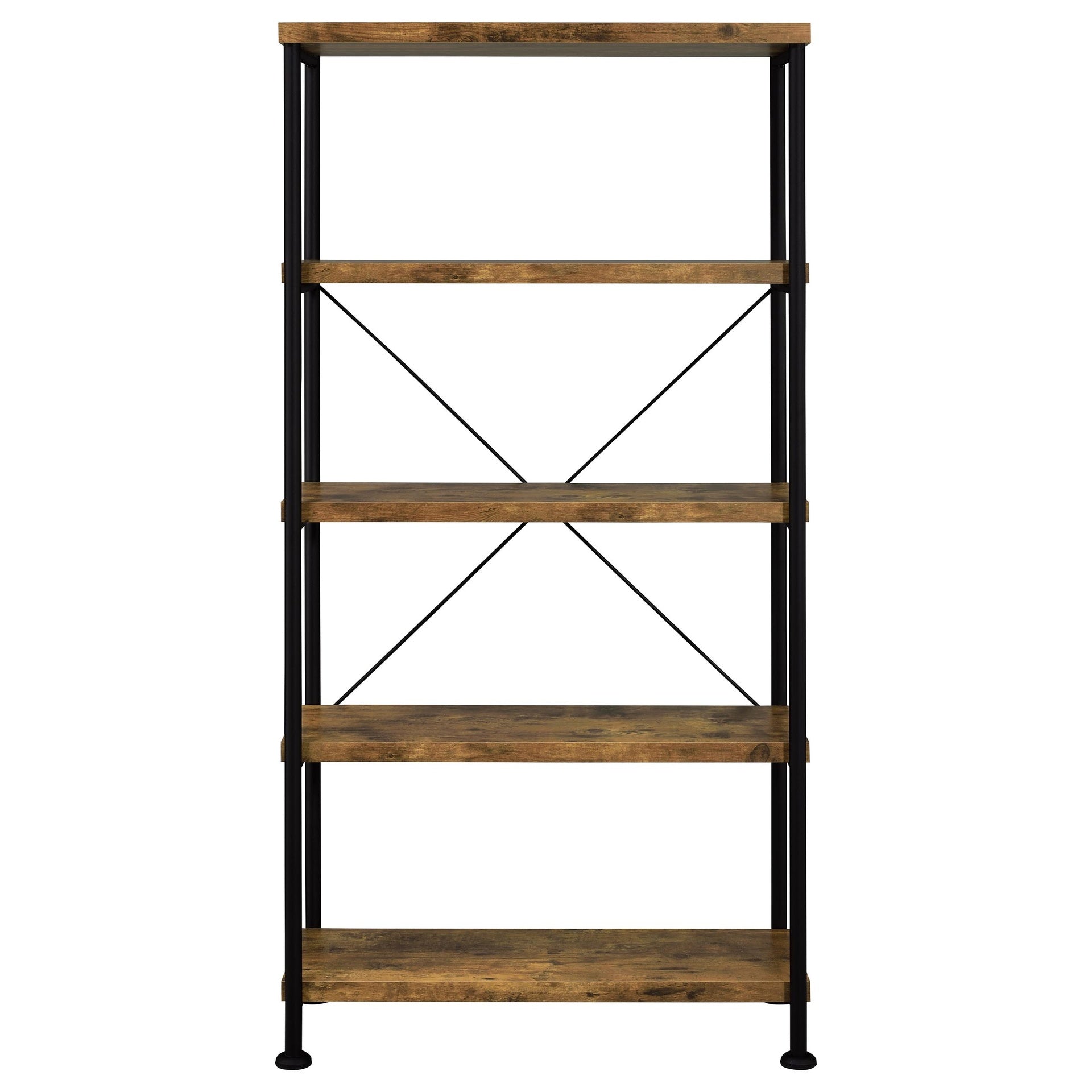 Avon Rustic Nutmeg 2-piece Computer Desk and Bookcase