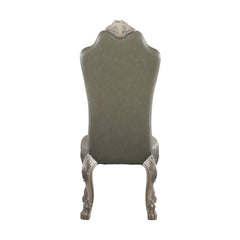 Grey and Vintage Bone White Side Chairs (Set of 2)
