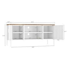 Storage Cabinet in White