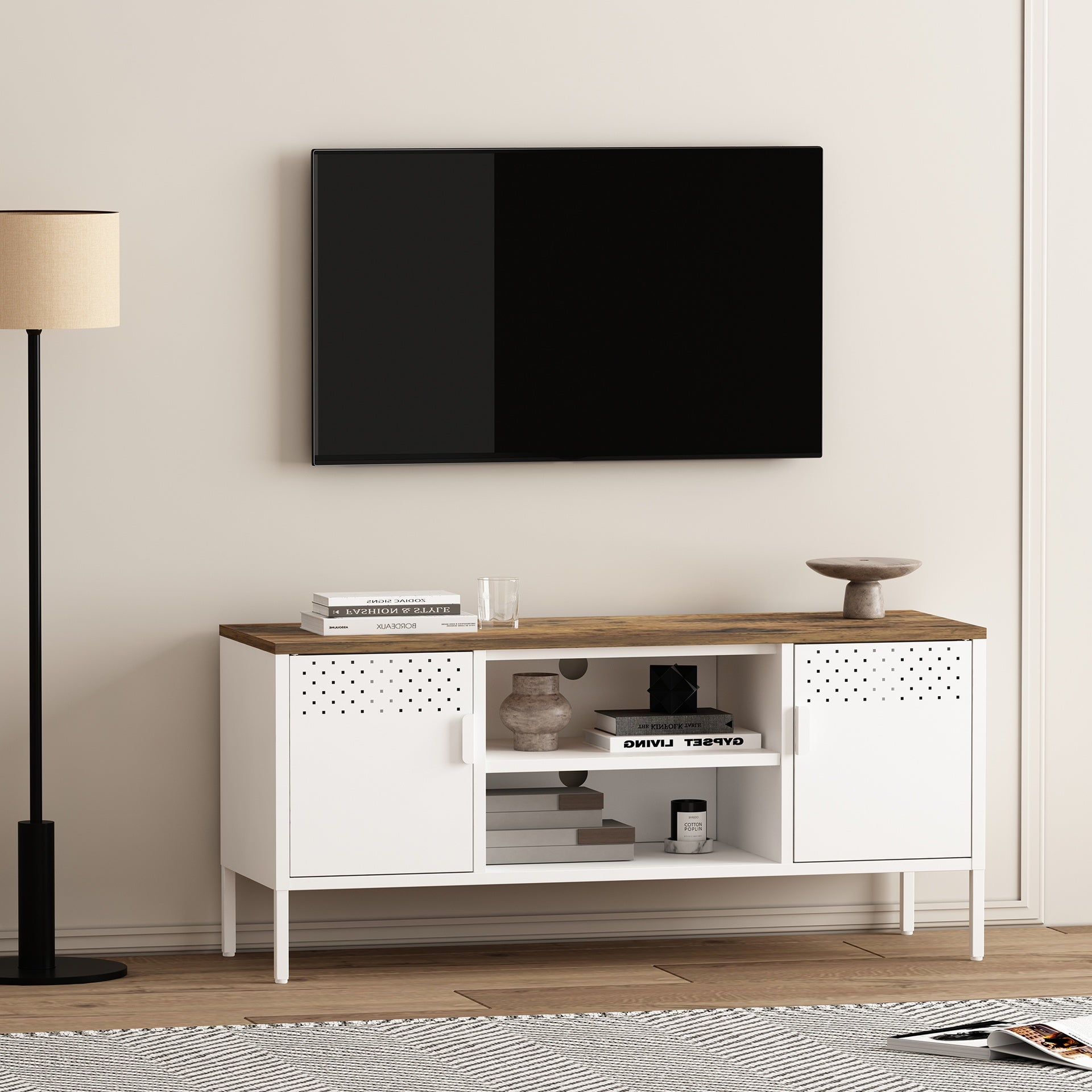 Storage Cabinet in White
