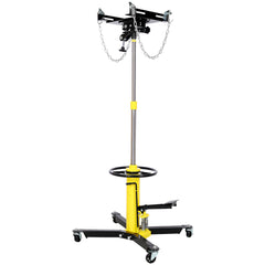 1660lbs Transmission Jacks Quick Lift Dual Spring , Hydraulic Transmission Jack 2 Stage Hydraulic w/ 360° for car lift 0.75 Ton