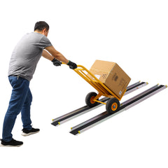 7' Adjustable Wheelchair Telescoping Track Ramps with bag