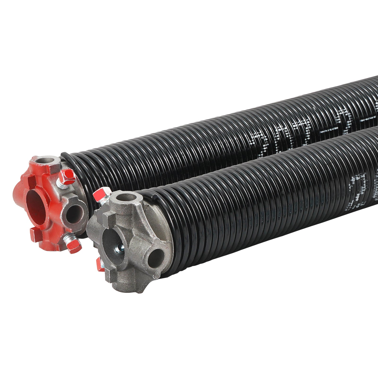 Garage Door Torsion Springs, Pair of 0.207 x 2 x 22inch, 16000 Cycles, Garage Door Springs with Non-Slip Winding Bars, Gloves and Mounting Wrench, Electrophoresis Coated for Replacement