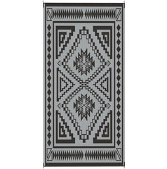 Patio Rug,Reversible Outdoor Rug, Waterproof Plastic Straw with Carry Bag