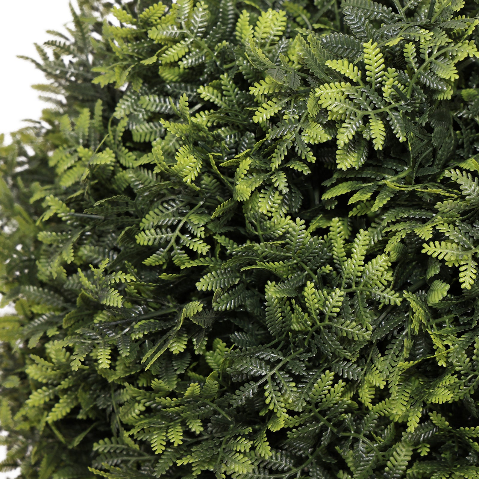 22in Artificial Topiary Boxwood Ball Trees – Faux Evergreen Potted Shrubs for Porch, Patio, Entryway, or Indoor Living Room Decor, 2pcs/set