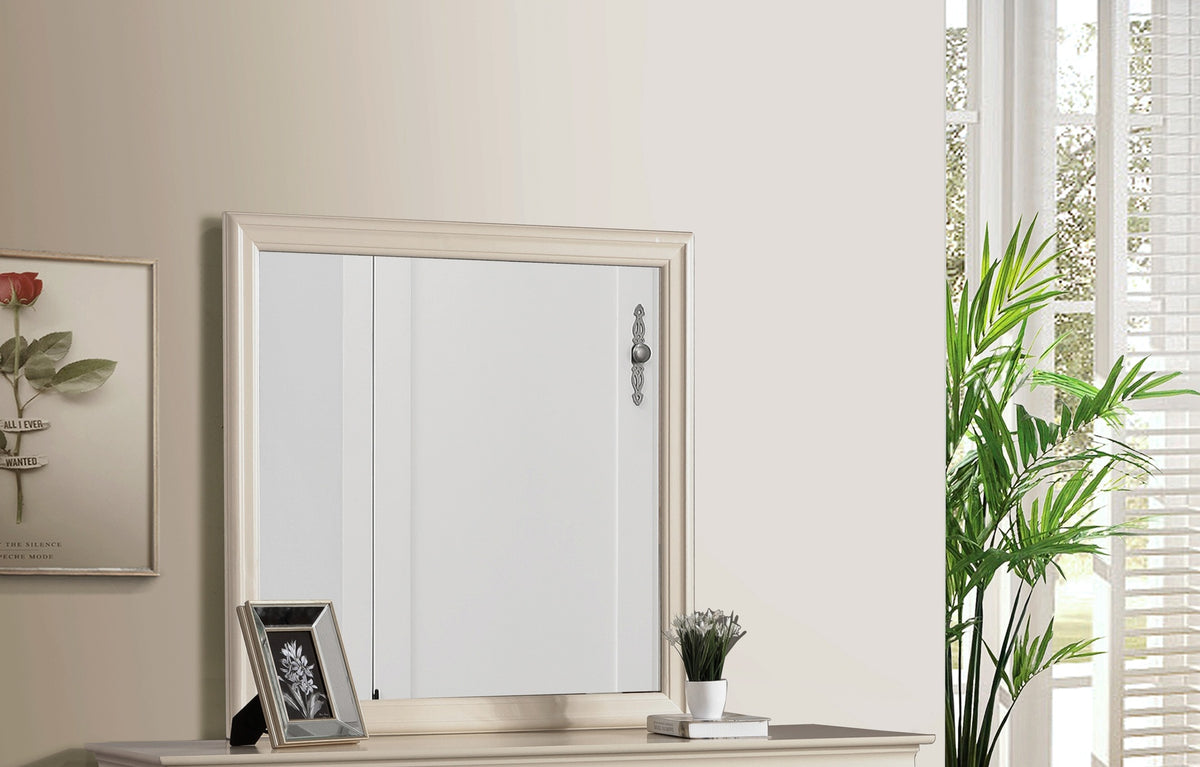 Louis Phillipe G3175-M Mirror , Beige