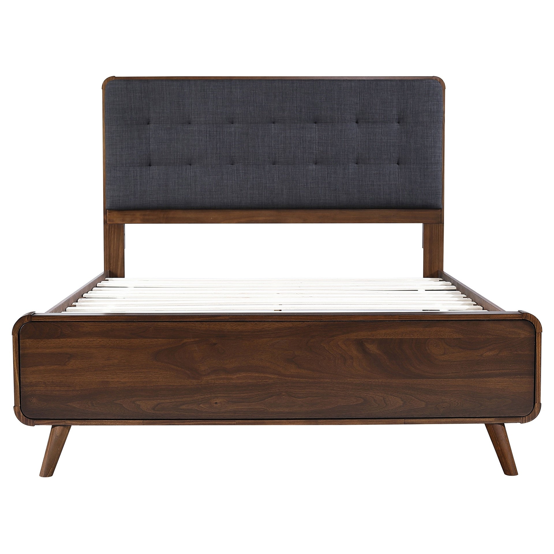 Carson Carrington Dark Walnut Queen Platform Bed