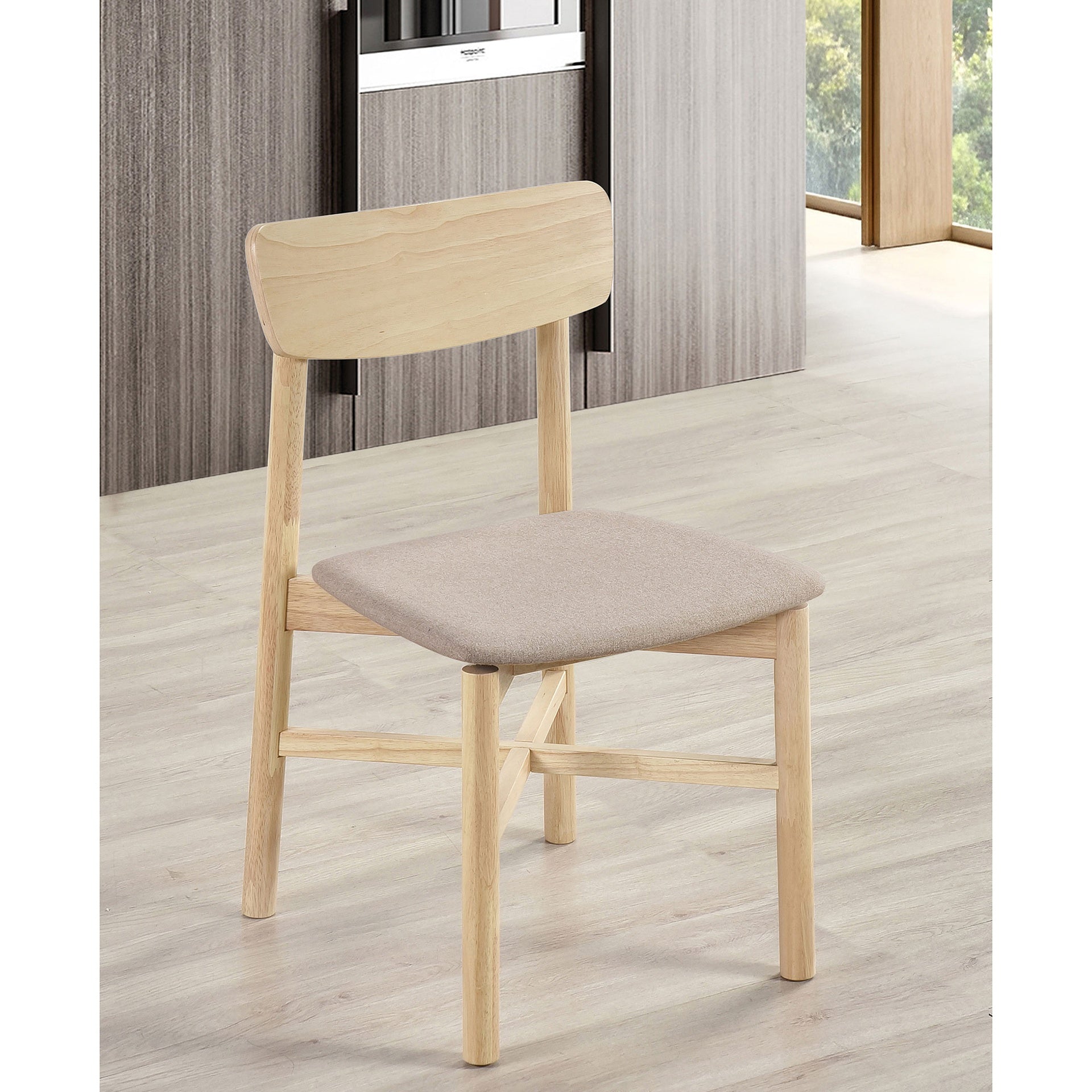 Svenstra White Washed Dining Side Chair (Set of 2)