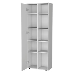 White 1-Door Multistorage Kitchen Pantry