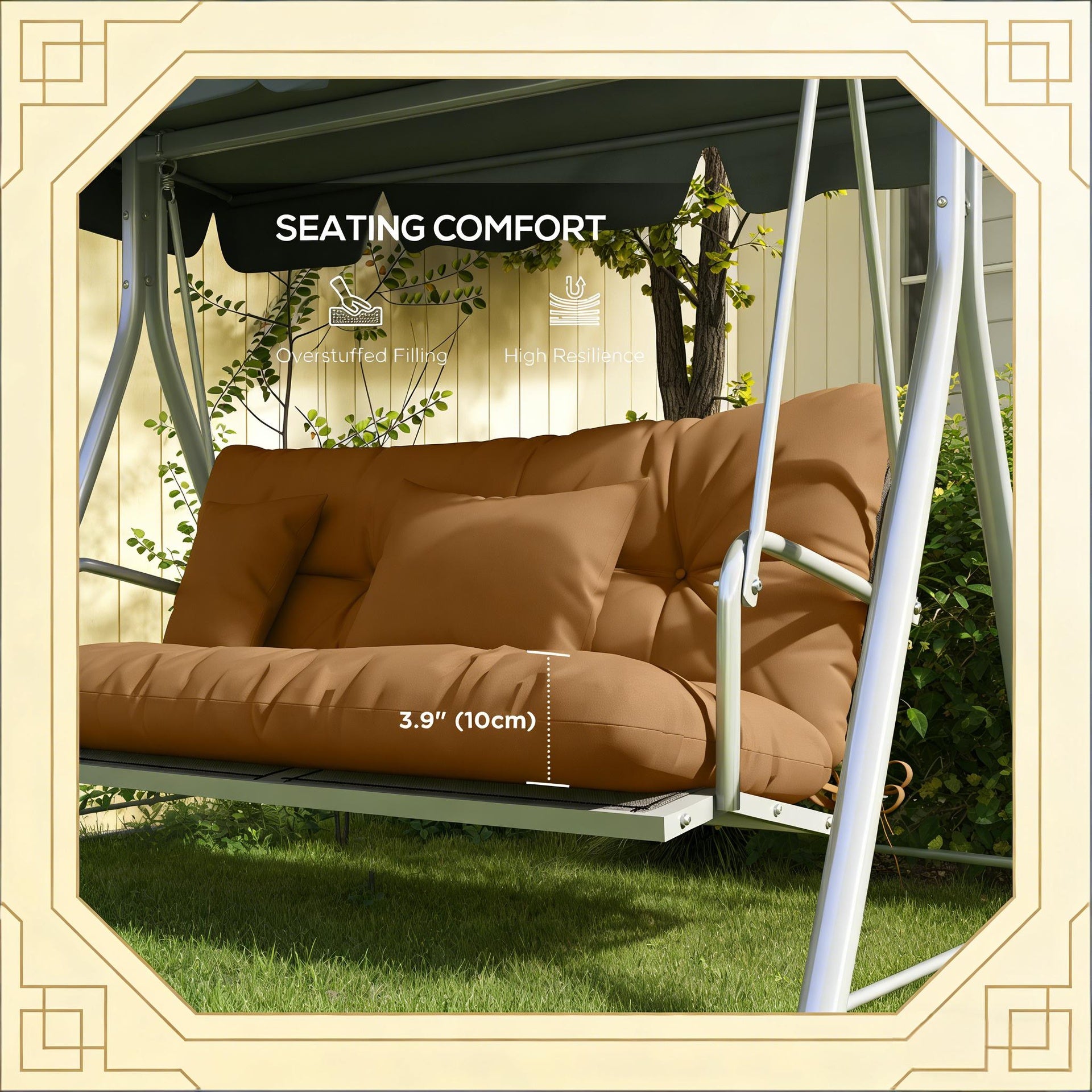 Outdoor Bench Seat Cushion,Tufted Bench Cushions