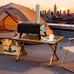 Outdoor  Pizza Oven with 12" Rotating Stone