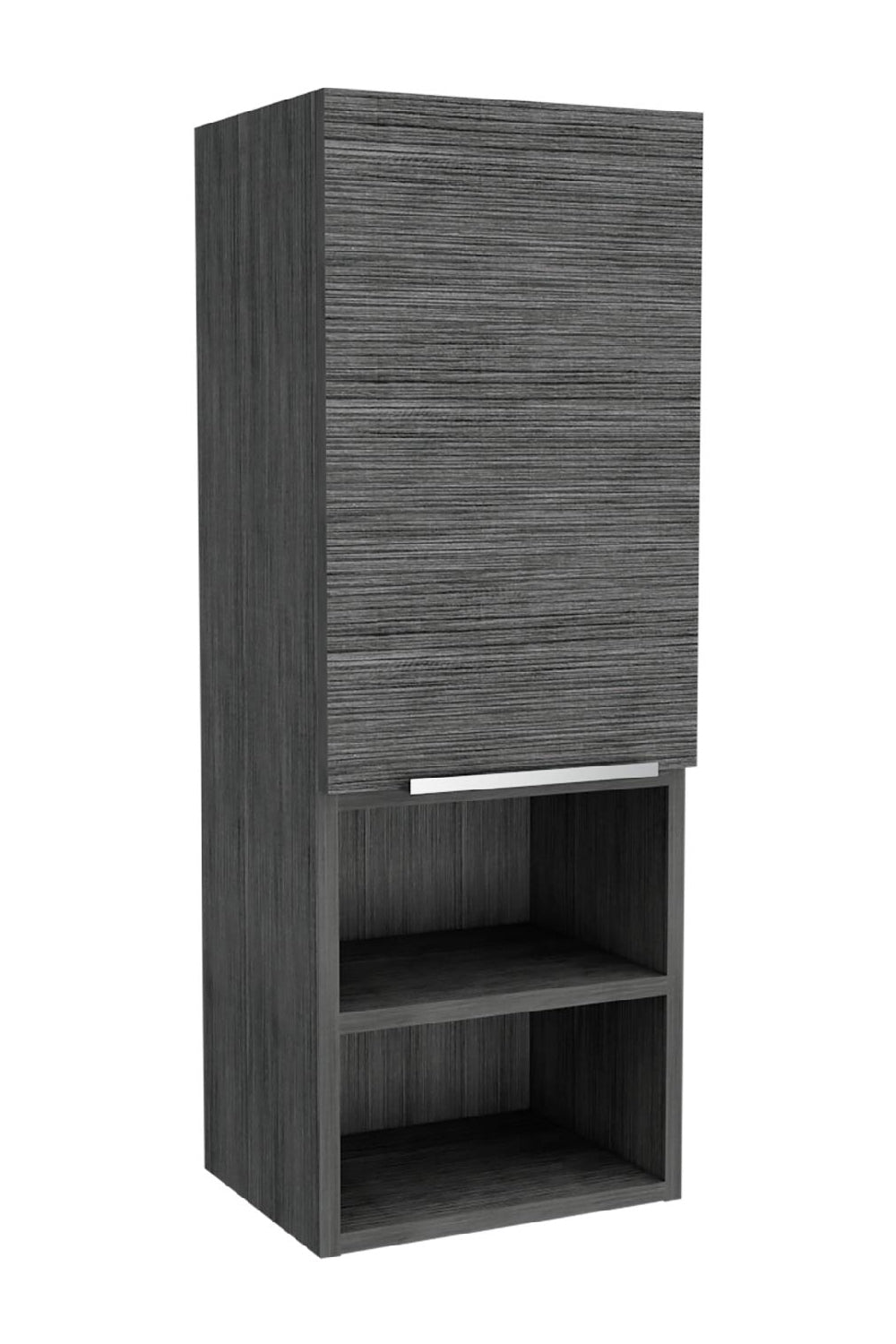 Smokey Oak Rectangle 2-Shelf Medicine Cabinet