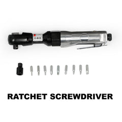 71 Piece Air Tool and Accessories Kit, Impact Wrench, Air Ratchet, Die Grinder, Aire Hammer, Hose Fittings, Storage Case