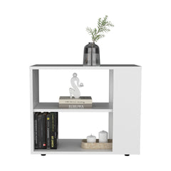 Sideboard Table, 4 Legs, 2 Shelves