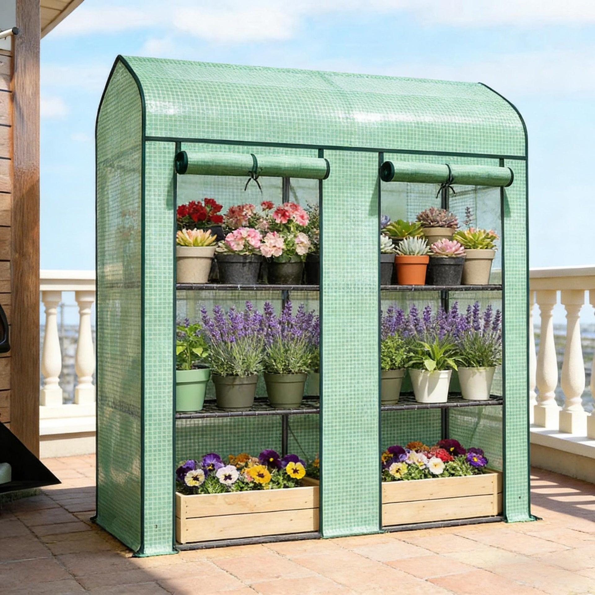Spacious Mini Greenhouse,Portable Greenhouse