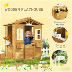 Wooden Playhouse,Outdoor Playhouse