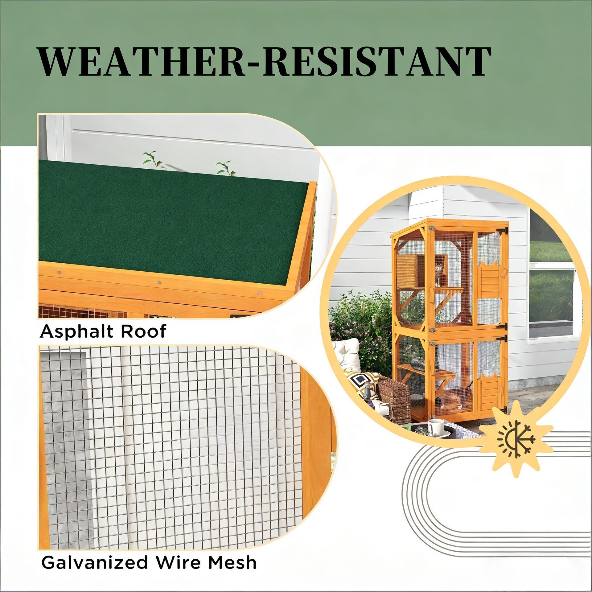 Pet House,Outdoor Large Cat House