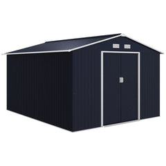 Spacious Metal Tool Shed,Outdoor Storage Shed