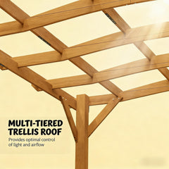 Arched Design Pergola,Outdoor Gazebo Grape Trellis