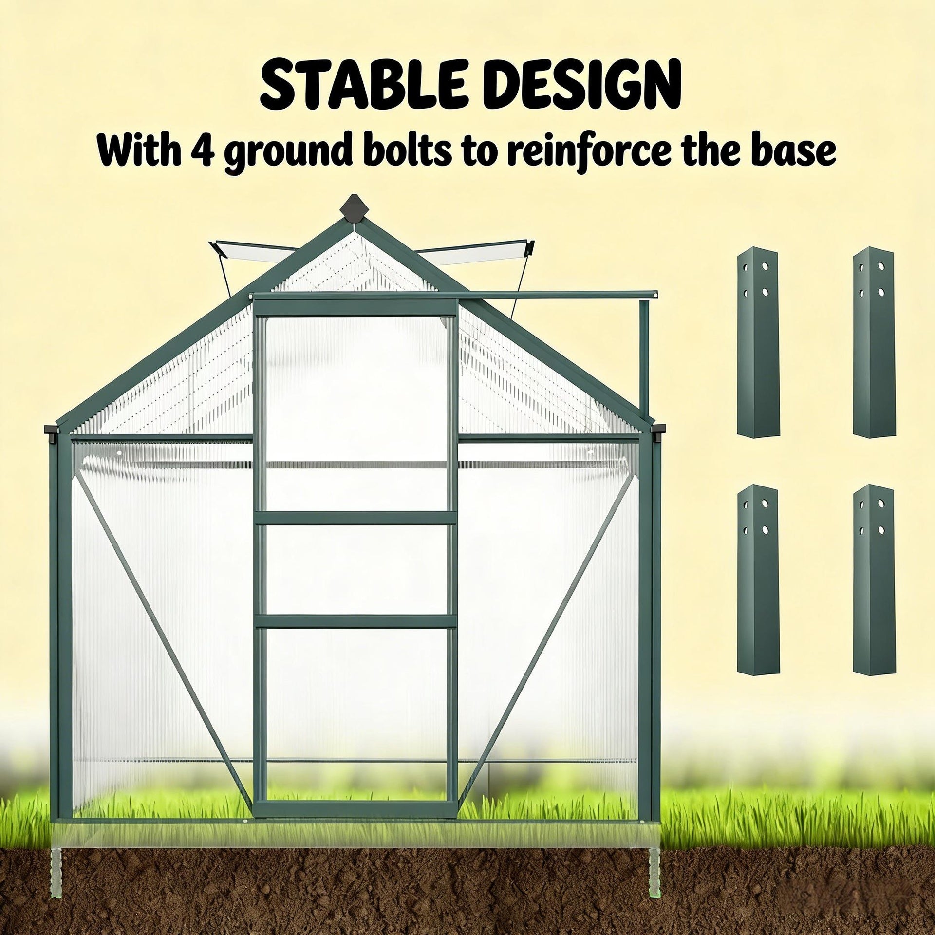 Spacious Greenhouse,Walk-in Greenhouse,Outdoor Greenhouse