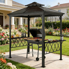Outdoor Pergola Canopy,Pool BBQ Cooking Pergola Canopy