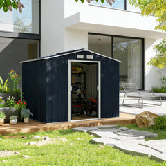Spacious Outdoor Storage Shed,Tool Metal Shed