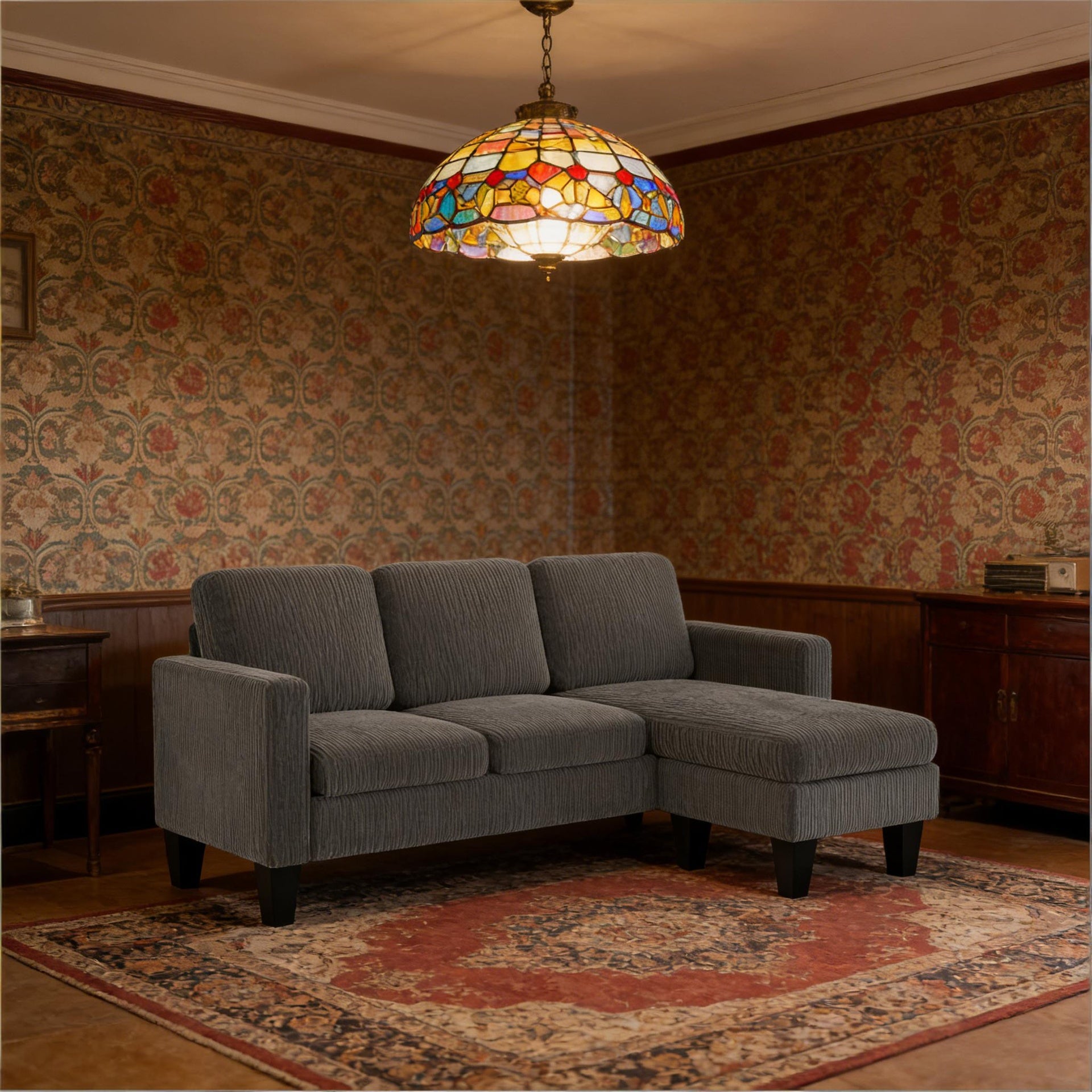 Conversation Sectional Sofa,Nordic Style Sofa,L Shaped Couch