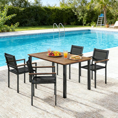 Conversation Table and Chairs Set,Outdoor Dining Set,Garden Table and Chairs Set