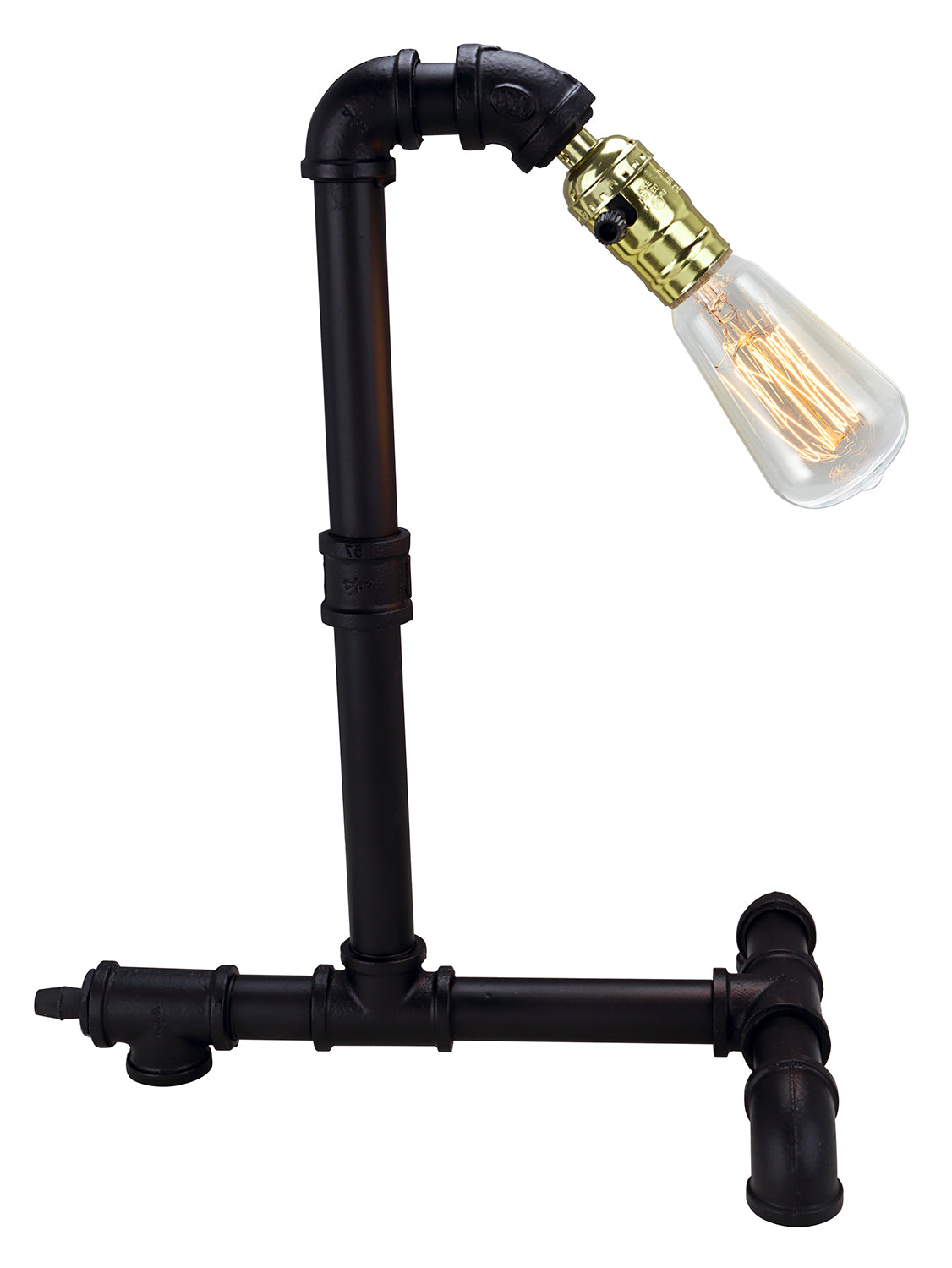 Industrial Pipe Desk Lamp