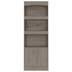Durango Bookcase, Three Shelves, Double Door Cabinet