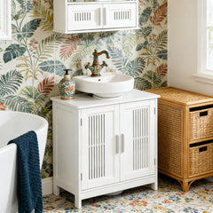 Home Bathroom Cabinet,Under Sink Pedestal Storage Cabinet